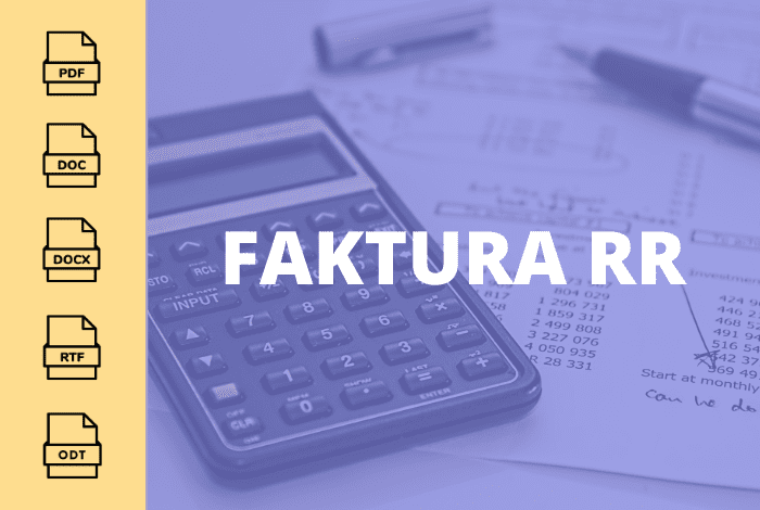 Faktura RR