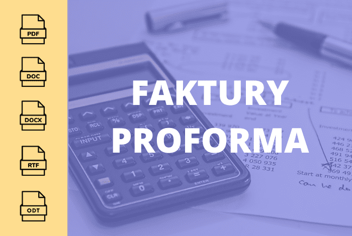 Faktury proforma