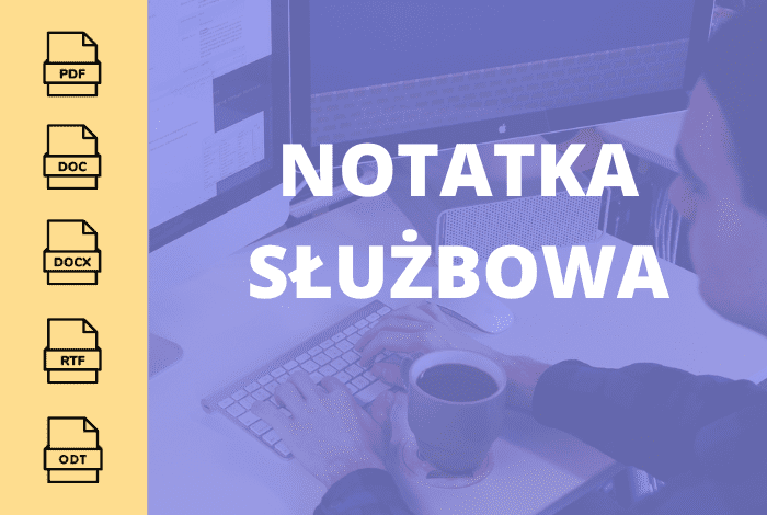 Notatka służbowa