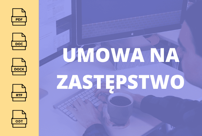 Umowa na zastępstwo