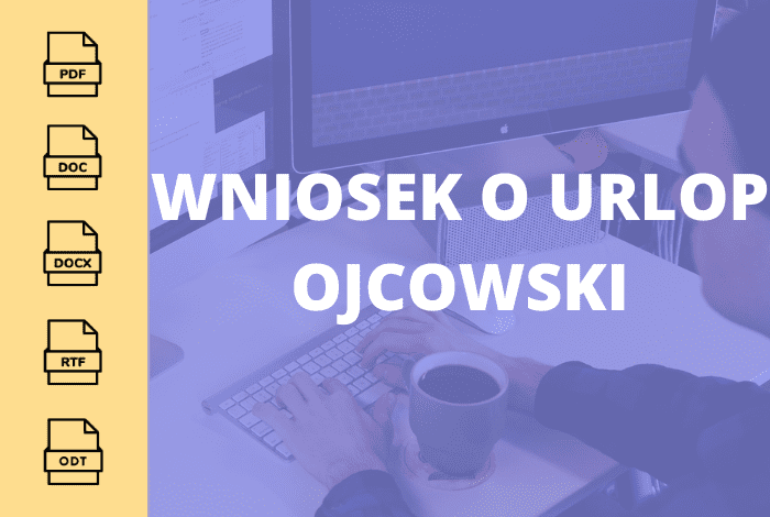 Wniosek o urlop ojcowski