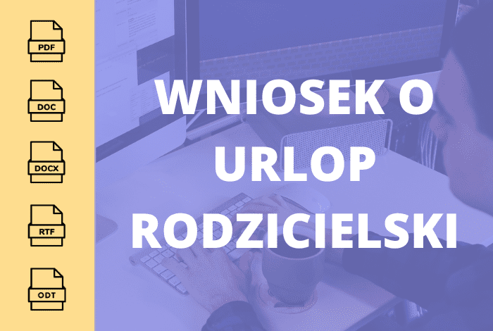 Wniosek o urlop rodzicielski