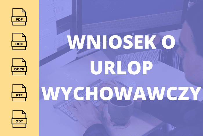 Wniosek o urlop wychowawczy